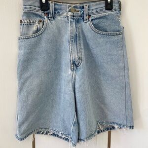 Pepe Jeans London, Denim Shorts - 28 extra small jeans short high waisted baggy